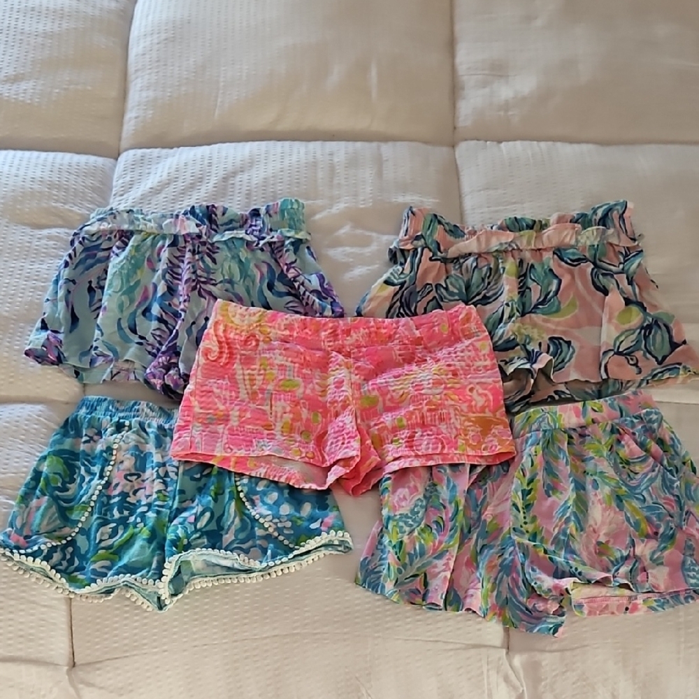 Colorful Patterned Shorts Set